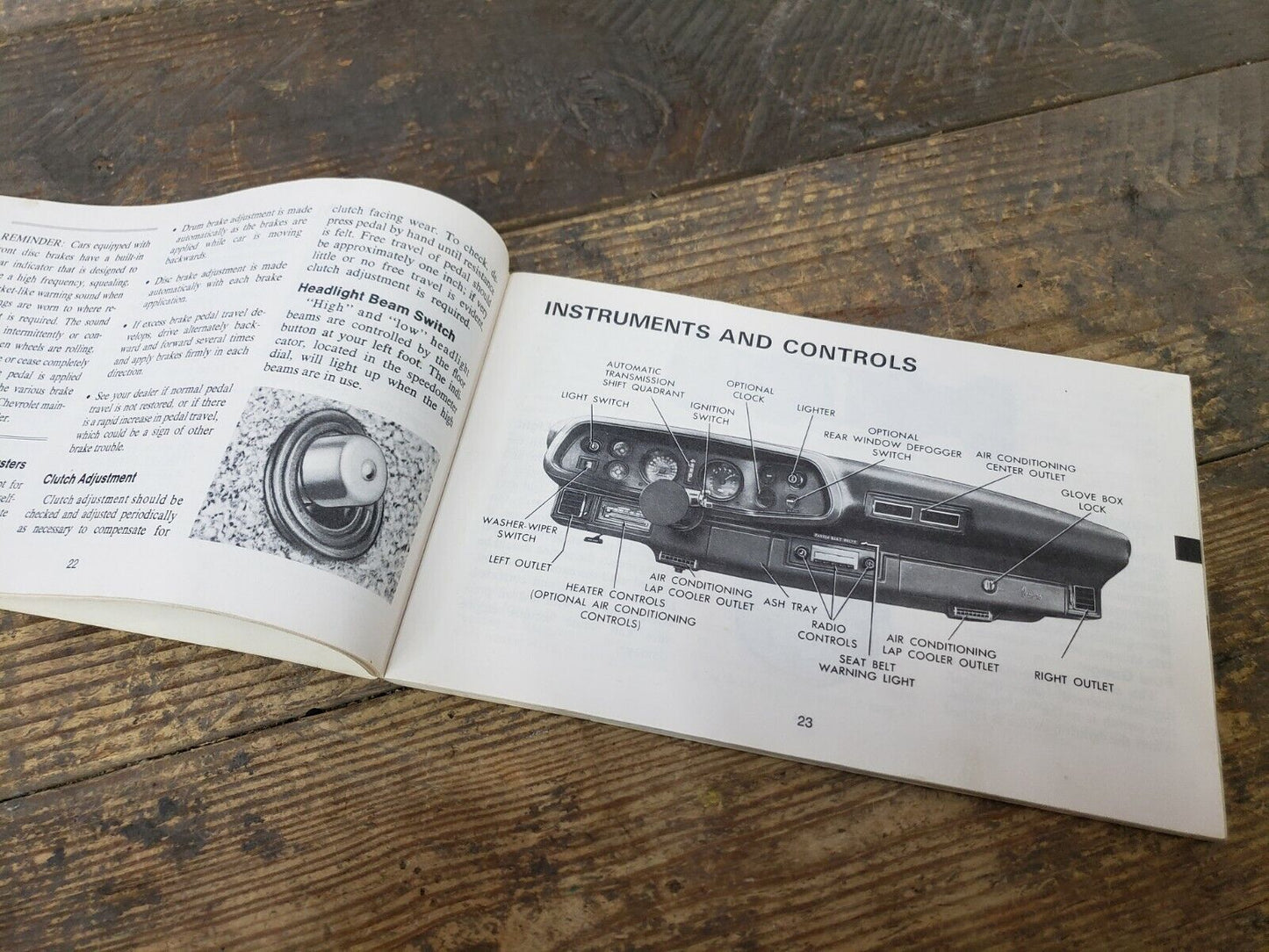 1974 Chevrolet Camaro Owners Manual Original Nice Used Condition FREE Shipping