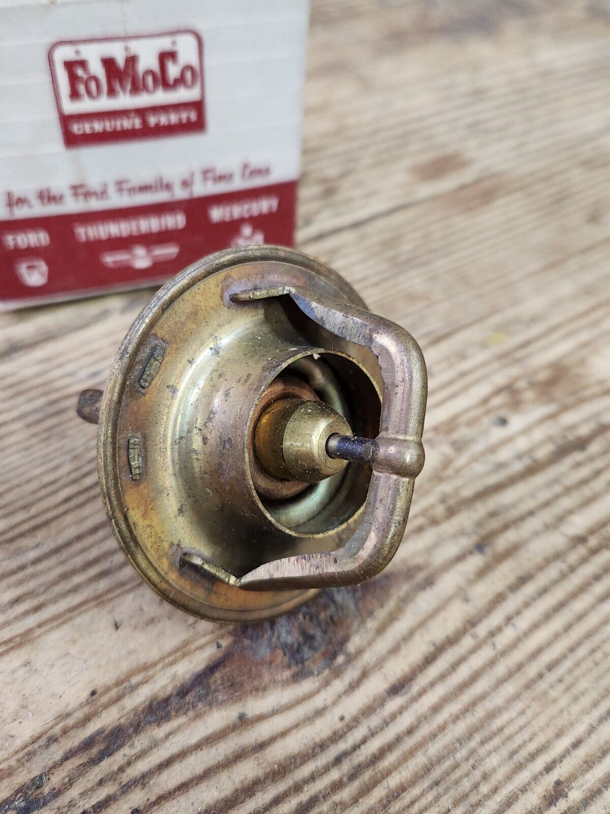 NOS OEM 1962 Ford  188 Degree Thermostat C2DE-8575-A