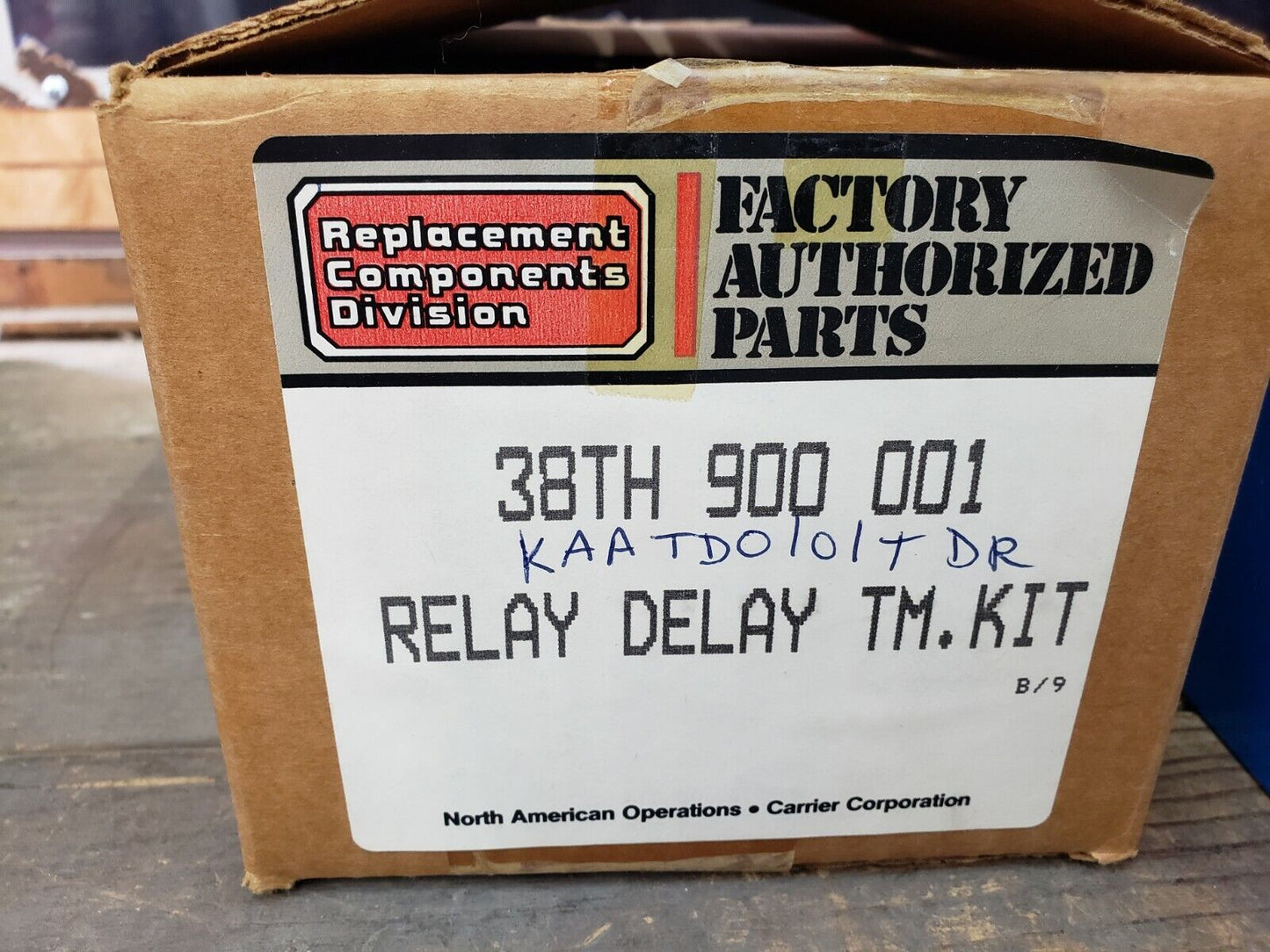 NEW OEM CARRIER UNITED TECHNOLOGIES 38TH900001 RELAY DELAY KIT FREE SHIPPING