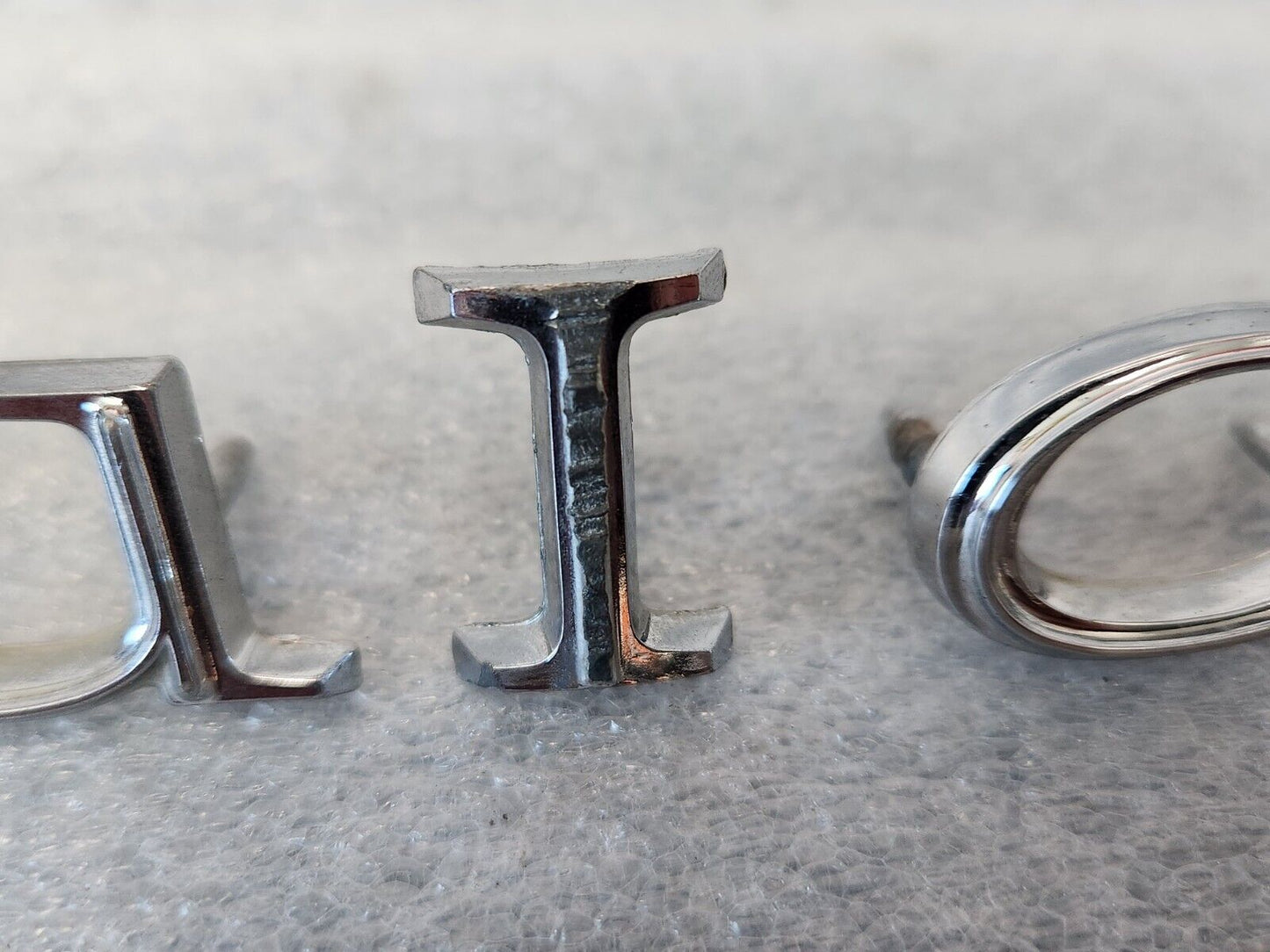 1964 Buick LeSabre Wildcat Electra 225 Hood Letters "BUICK" Front Letters 64 OEM