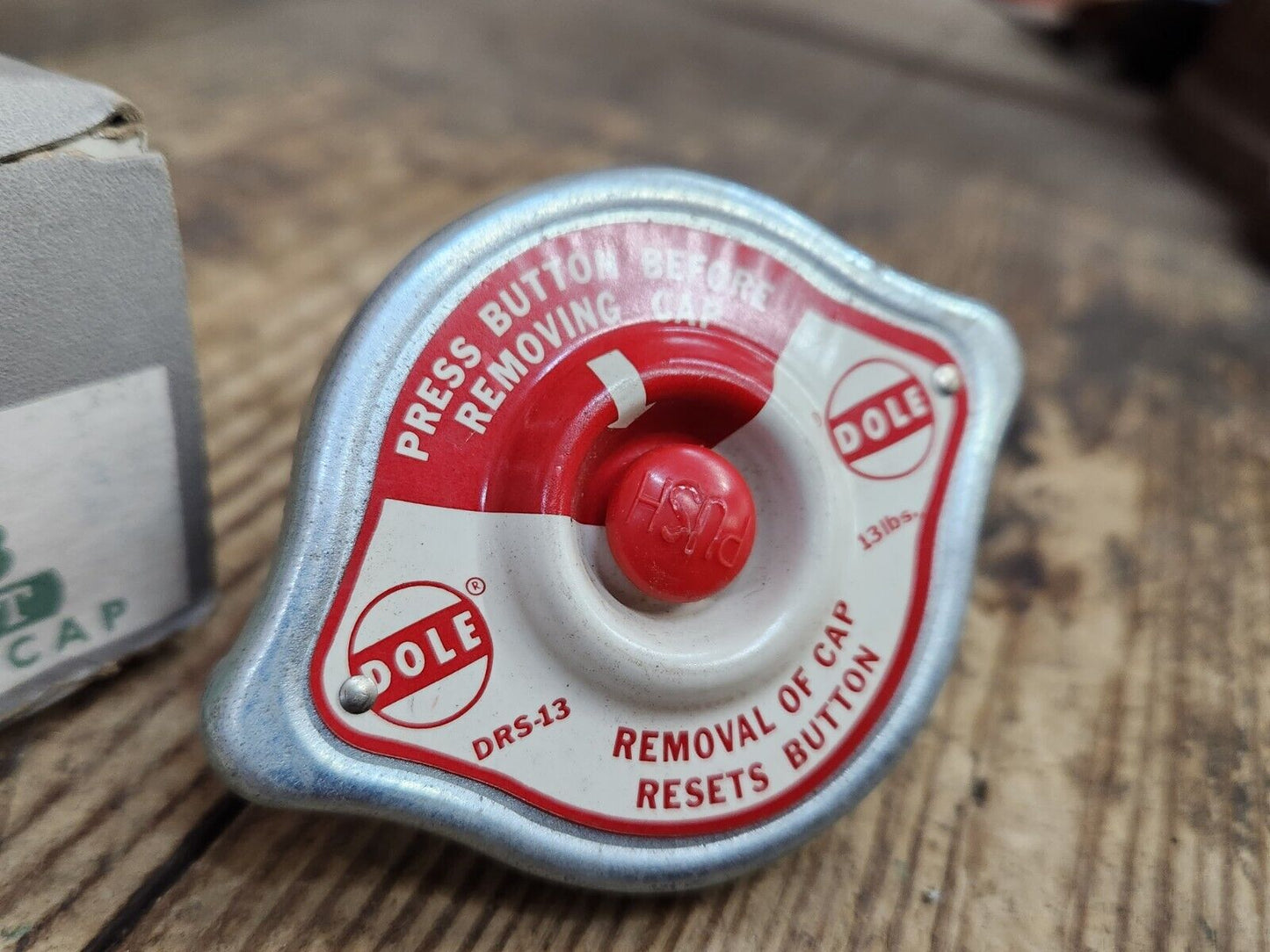 1955-1966 Chrysler Desoto Dodge Plymouth Packard Studebaker DRS-13 Radiator Cap