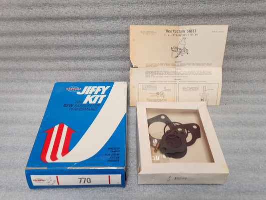 NEW 59-71 Austin Hillman MG Morgan Triumph Volvo Riley S.U. HS carb rebuild kit