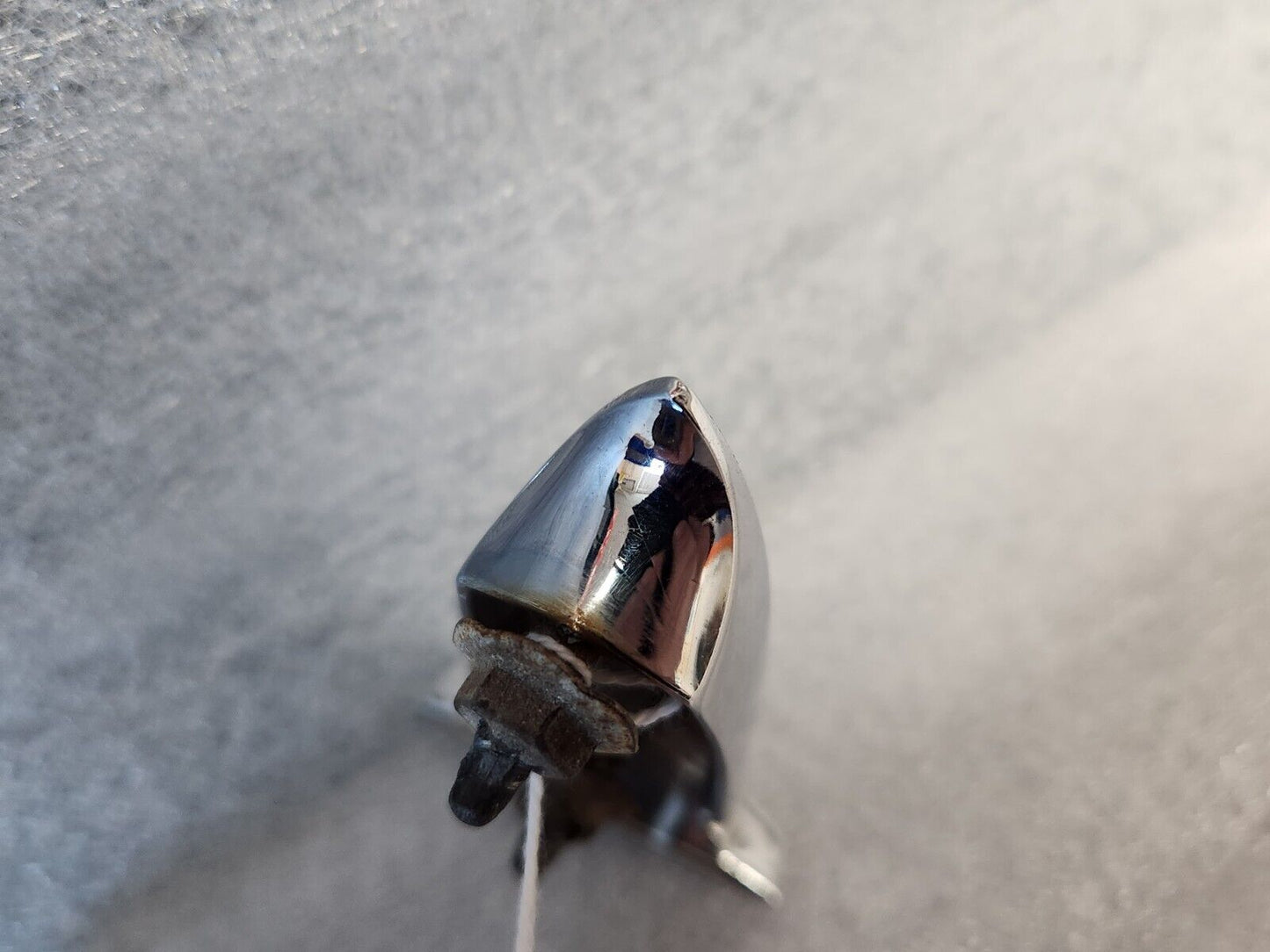 1960 Pontiac Bonneville & Ventura Fuel Door Ornament Emblem Badge OEM 4782696