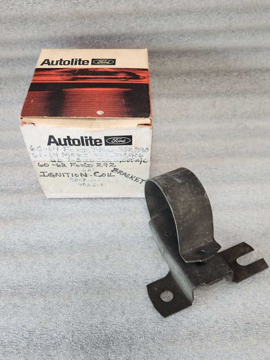 NOS OEM Concours Mustang Galaxie Bronco Falcon C0AF-12043-A Coil Bracket 1960-72