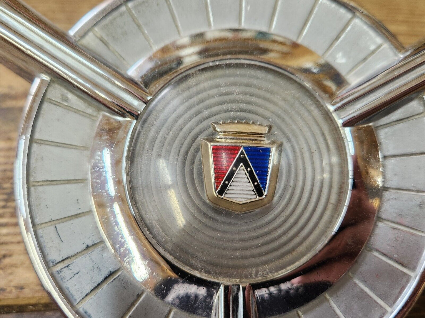 1959 FORD FAIRLANE 500 GALAXIE RANCHERO STEERING WHEEL HORN RING