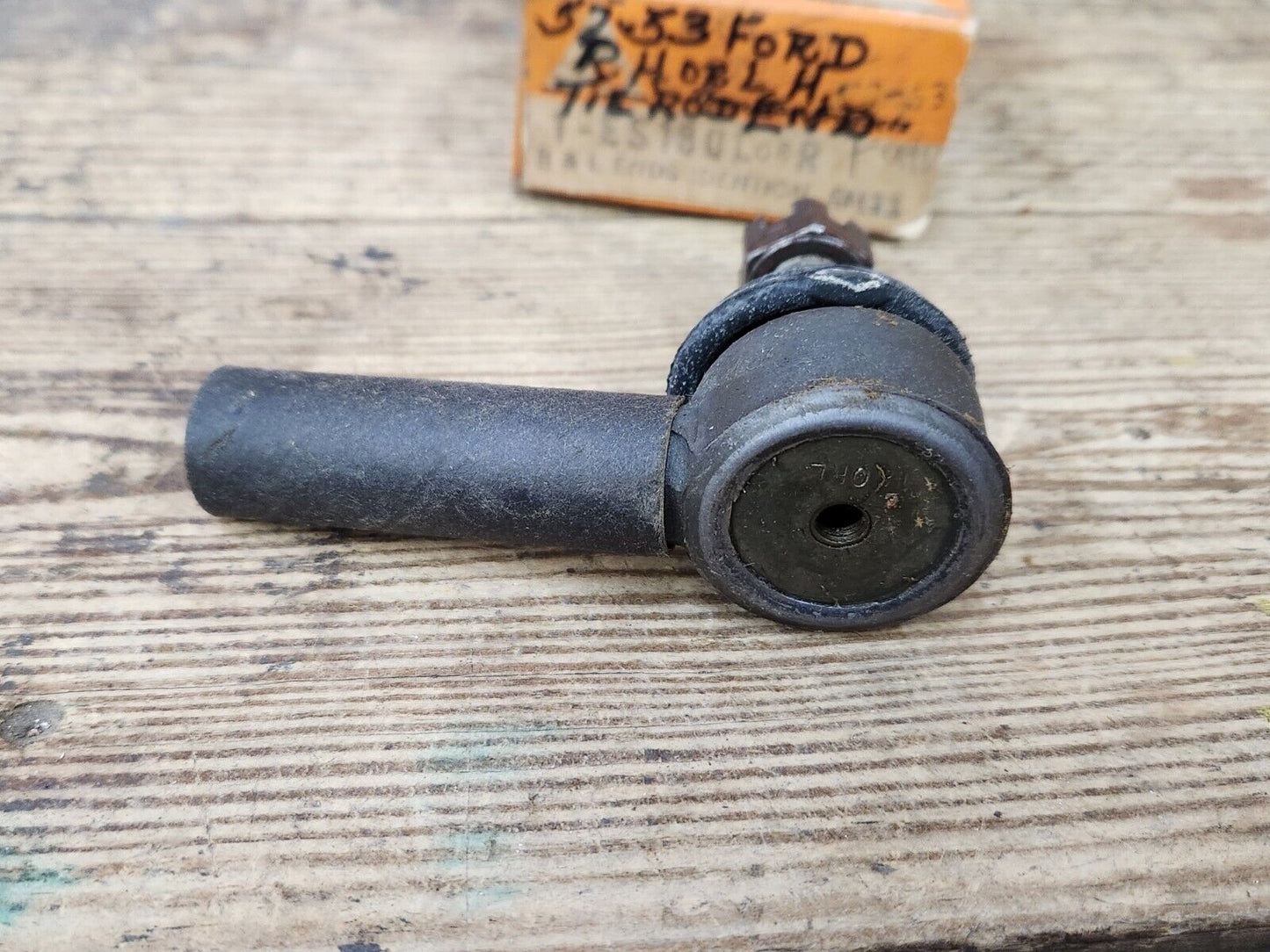 1952 1953 Ford Passenger Car RH or LH Tie Rod End NORS NEW USA MADE ES180