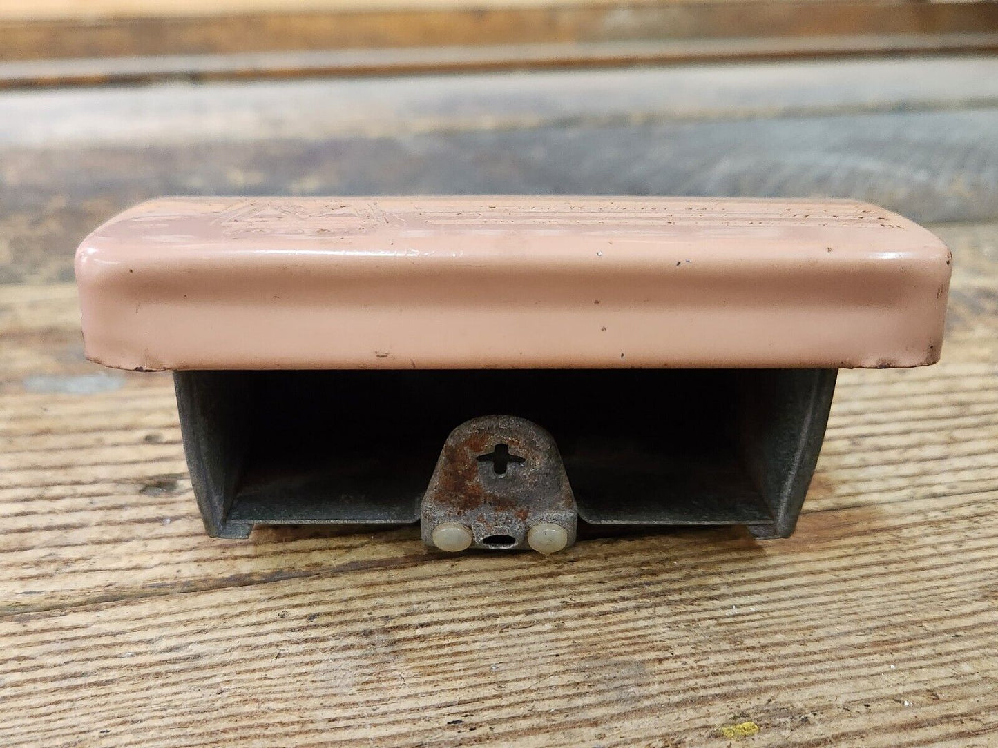 1955 1956 Ford Customline 4 door interior front seat back rest ash tray insert