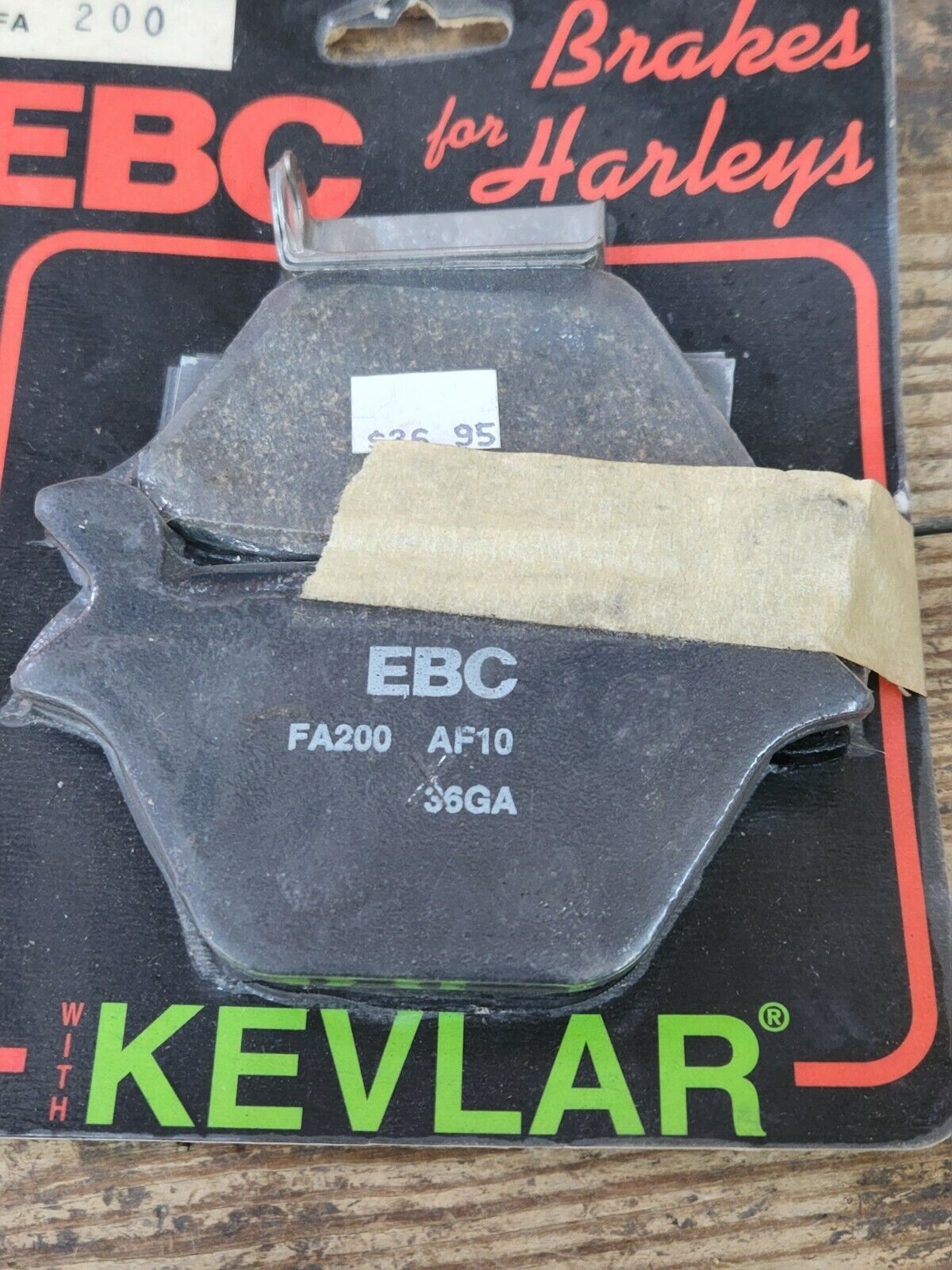 NEW Harley Davidson Dyna Dyna Glide Low Rider 1987-99 EBC FA200 Brake Pads