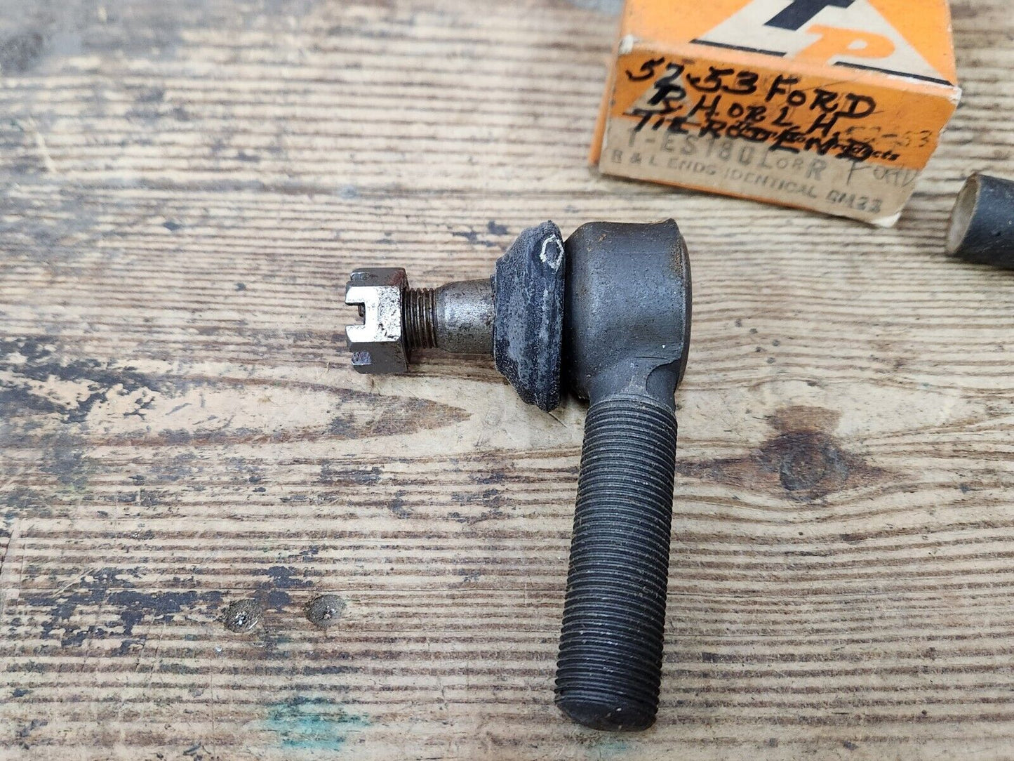 1952 1953 Ford Passenger Car RH or LH Tie Rod End NORS NEW USA MADE ES180