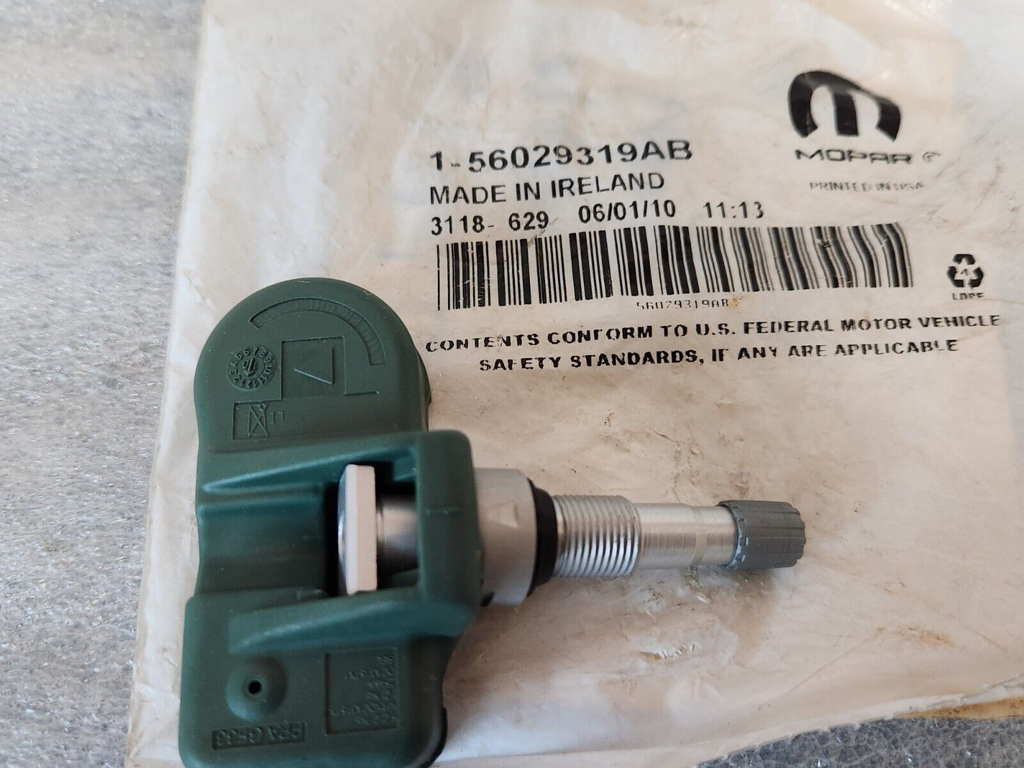 NEW NOS OEM Mopar 08-09 Ram 09-10 Dakota Tire Pressure Sensor TPMS 56029319AB