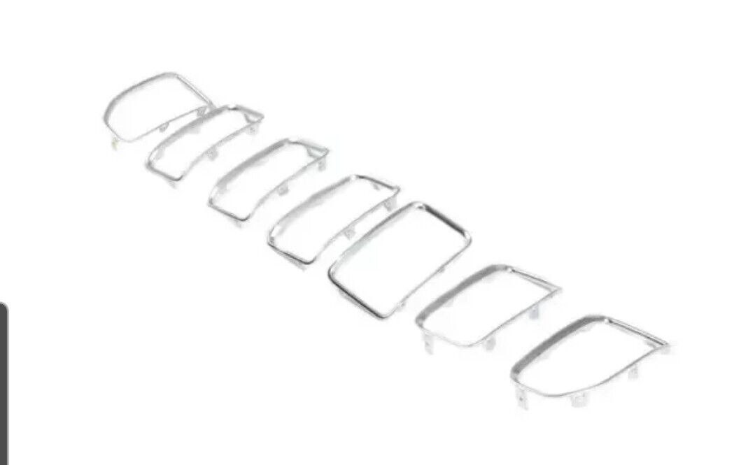 21-24 JEEP GRAND CHEROKEE RADIATOR GRILLE TRIM RING KIT GENUINE MOPAR 68543890AA