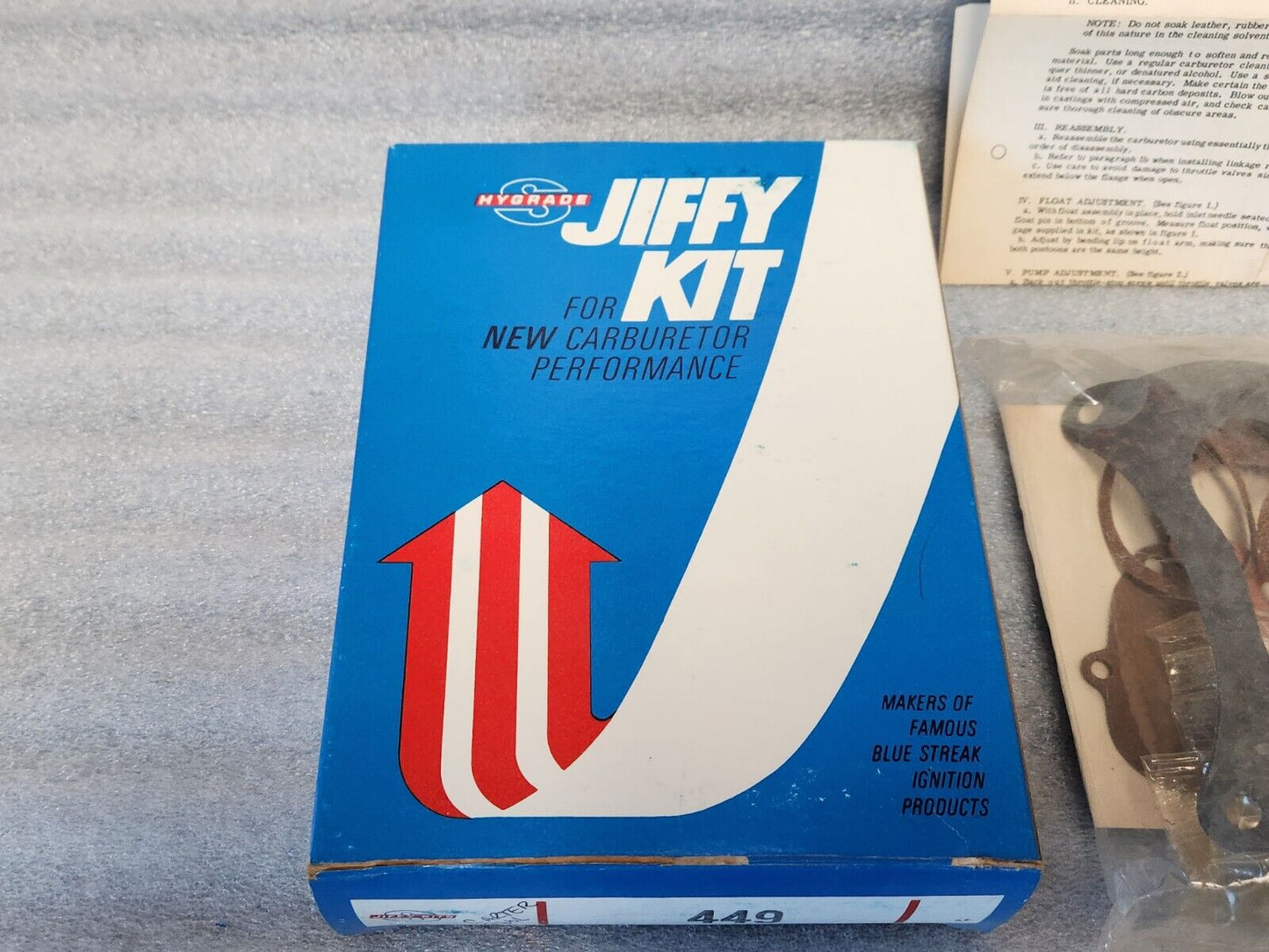 NEW Carter ABD 2 Barrel  ALL V8 Carburetor Rebuild Kit 1962-1967 Ford Mercury