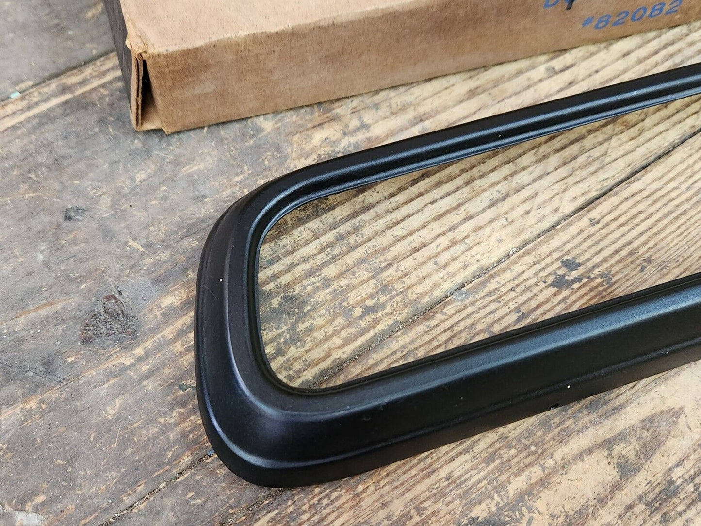 NOS OEM 1970-77 Ford Maverick Grabber LH Tail lamp Door Black Bezel D1DZ-13489-B