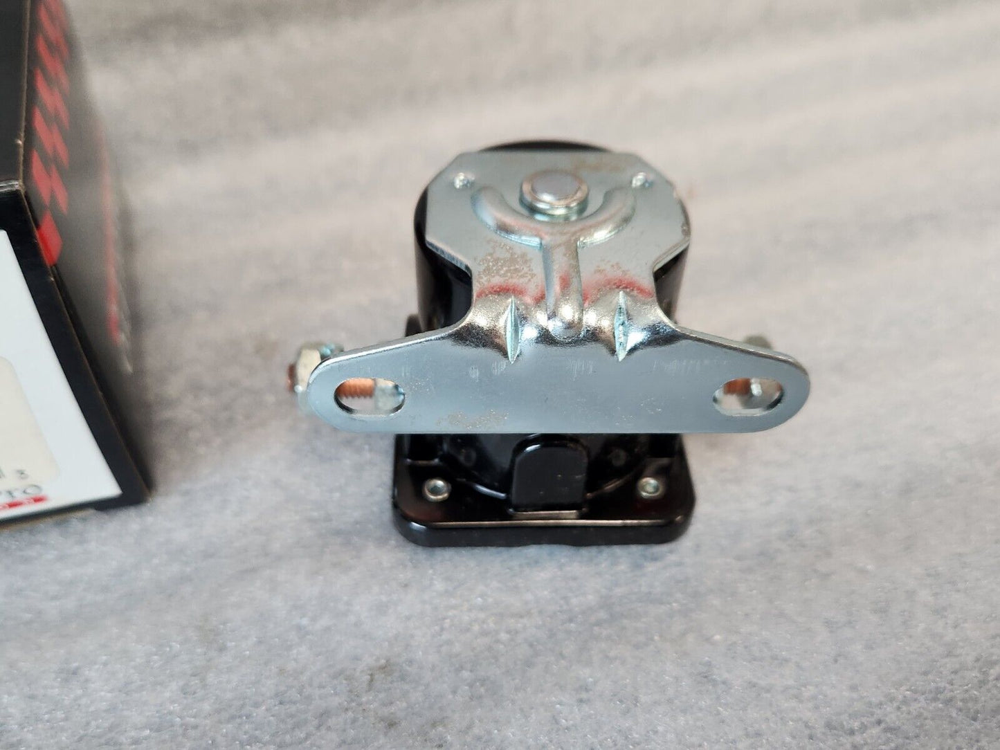 NEW Borg Warner Starter Solenoid S-63 12 Volt New Old Stock Hot Rod Rat Rod