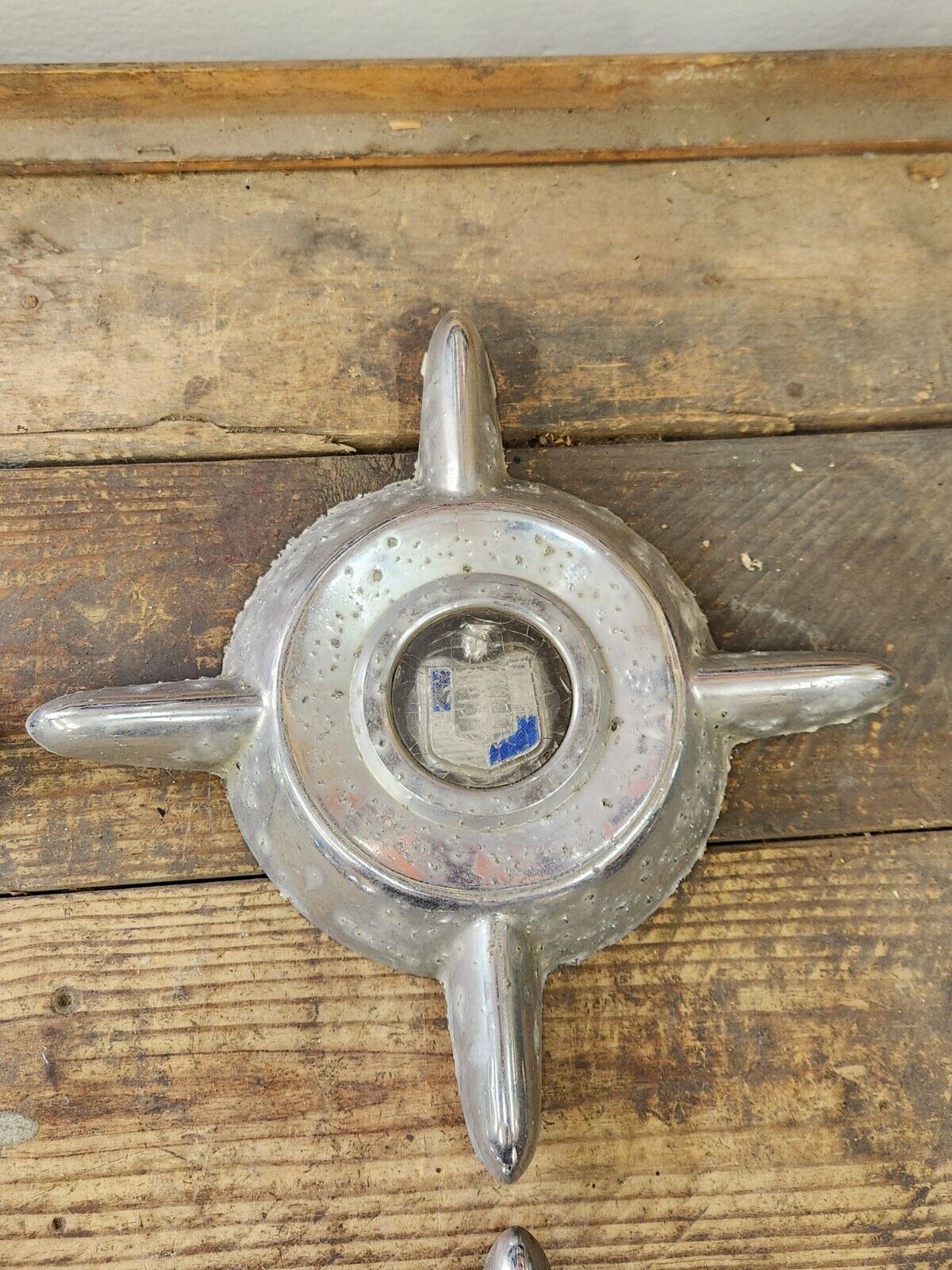 1955 1956  MERCURY MONTCLAIR MONTEREY WHEEL COVER  SPINNER CAPS SET OF 4 OEM