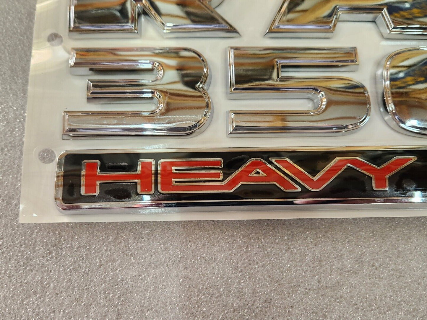98-16 Dodge Ram 3500 HEAVY DUTY Emblem Nameplate NEW MOPAR GENUINE OEM