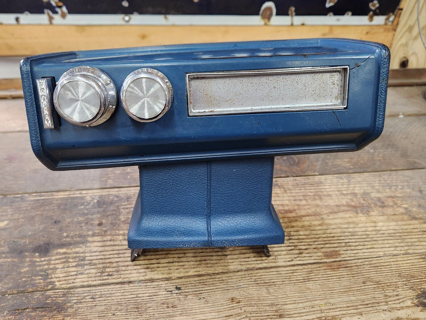 1969 1970 PONTIAC BONNEVILLE CATALINA GTO 8-TRACK UNDER DASH FLOOR MOUNT BLUE