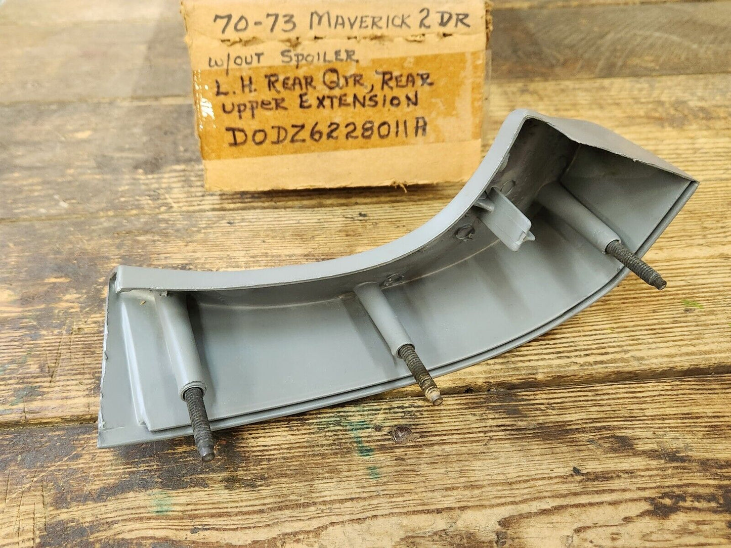 NOS 1970 1971 1972 1973 FORD MAVERICK DRIVERS SIDE REAR QUARTER PANEL EXTENSION