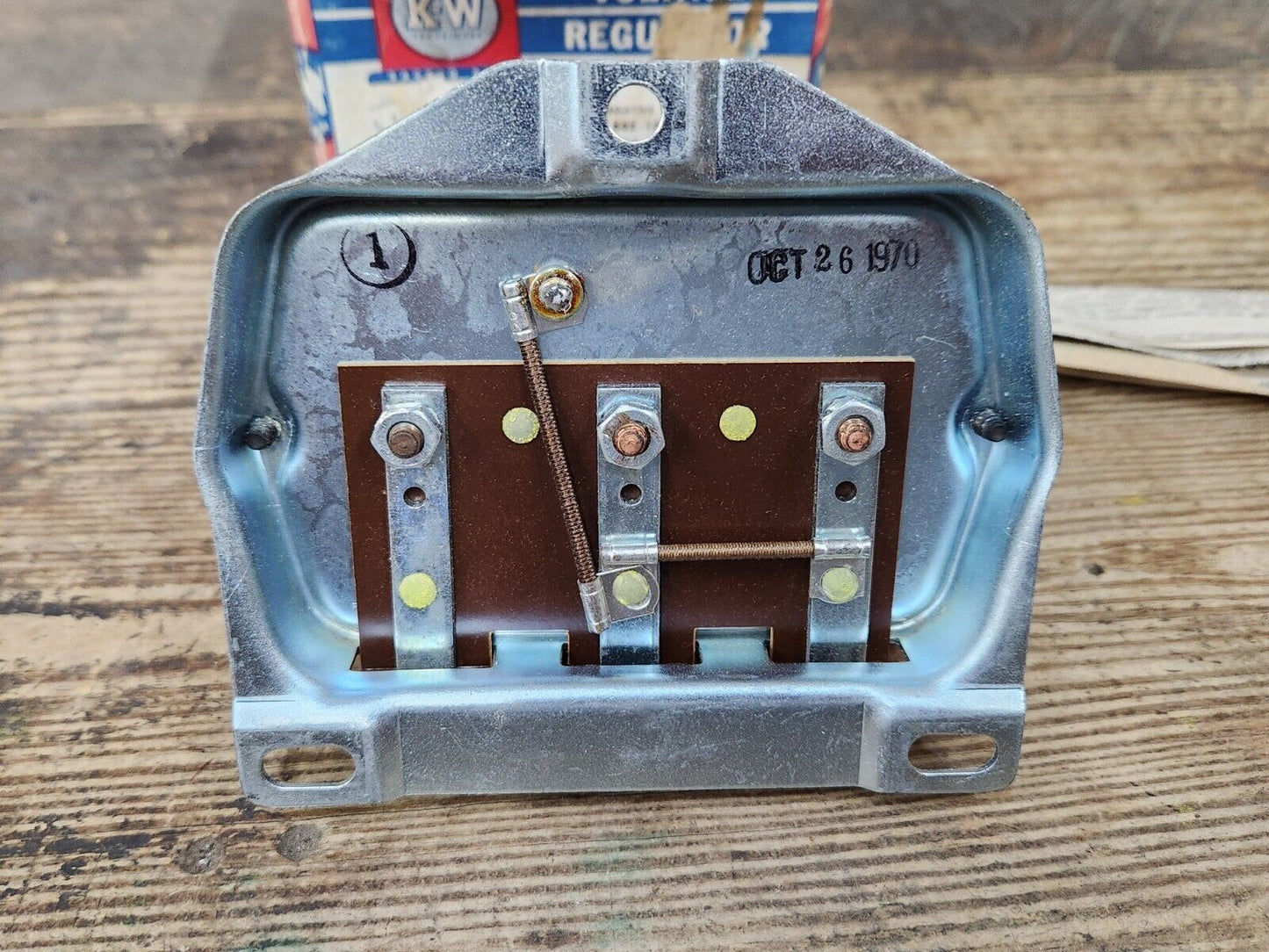 1957-1962 Lincoln 1958 Edsel 57-58 Ford 57 Mercury 12V Voltage Regulator REMAN