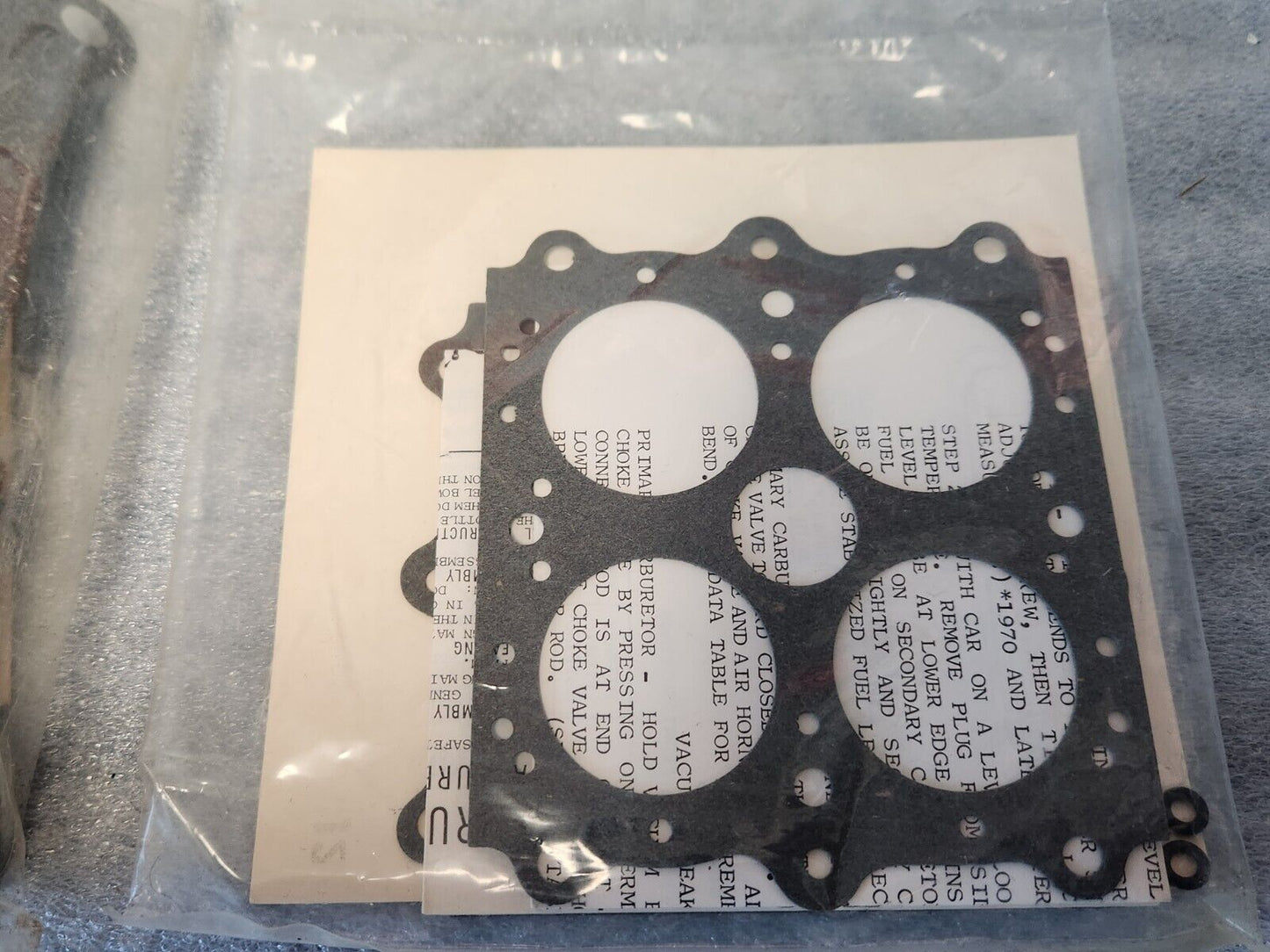 NEW 1958-1968 Ford Mercury Holley 4150 4160 4 barrel carburetor rebuild kit