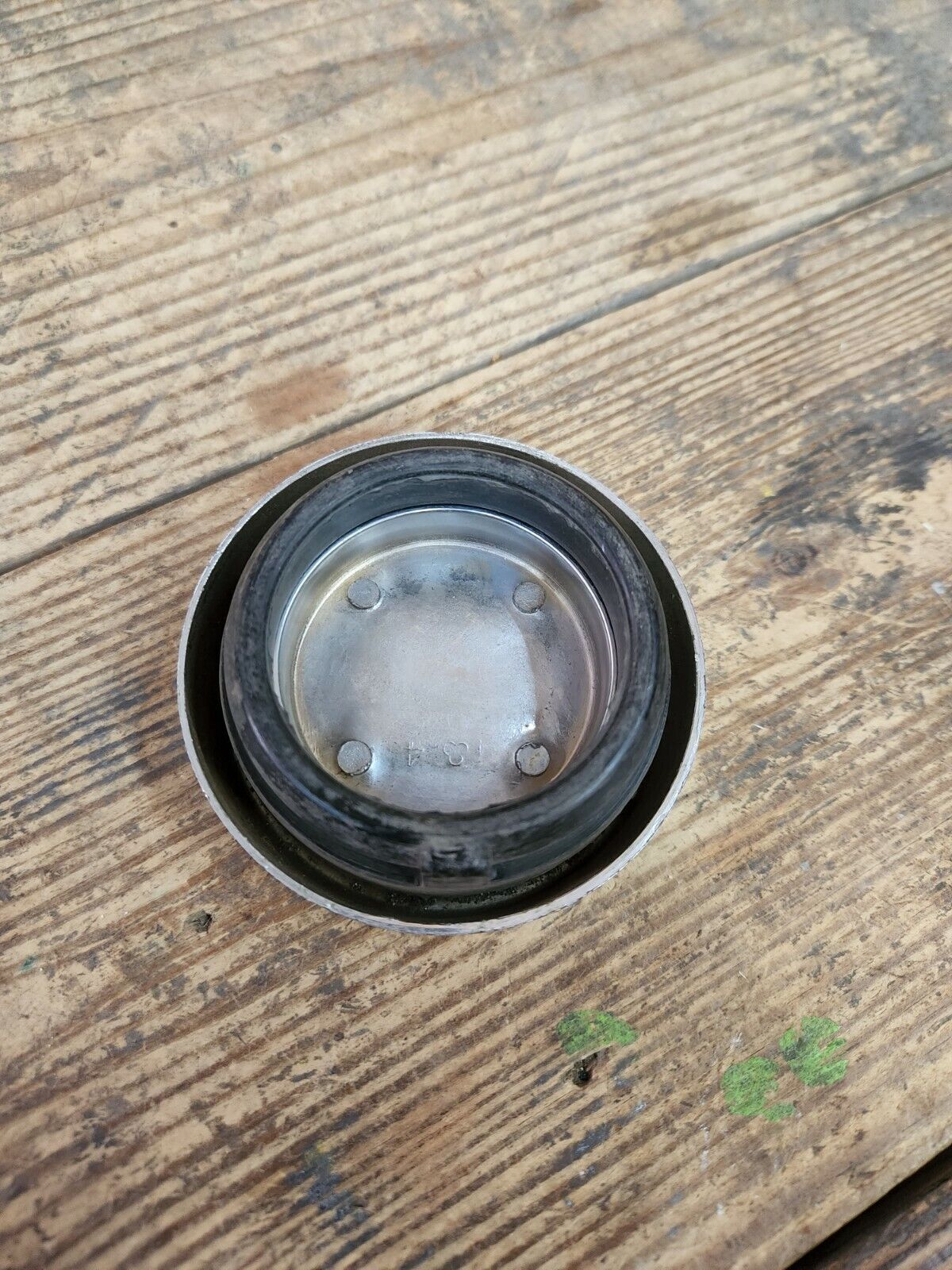 1960-1966 Chevy Pickup Truck Truck Steering Wheel Horn Button Cap Cover OEM