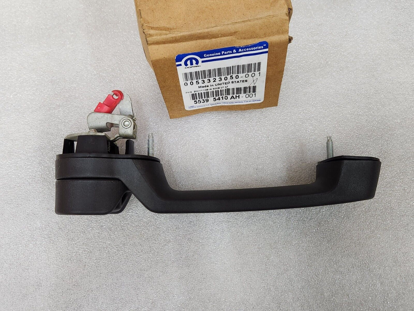 NEW OEM 2007-2018 Jeep Wrangler Rear Black Liftgate Hatch Door Handle 55395410AH