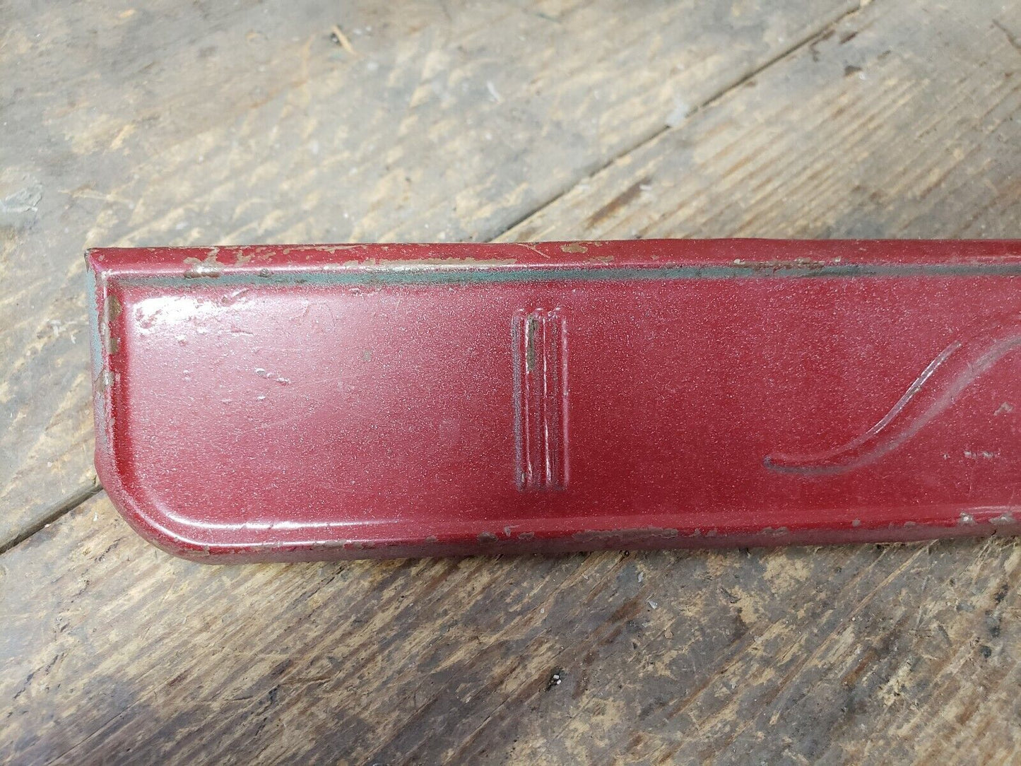 1941 STUDEBAKER M Series Truck Car Dash Radio Delete Plate Cover Trim Original