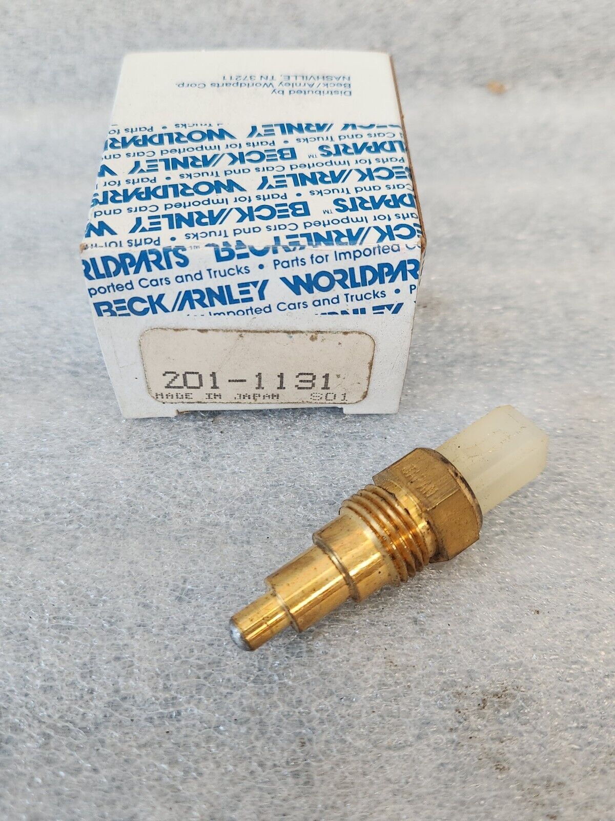 NEW Beck Arnley 201-1131 Engine Coolant Fan Temp Switch for 1980 Toyota Tercel