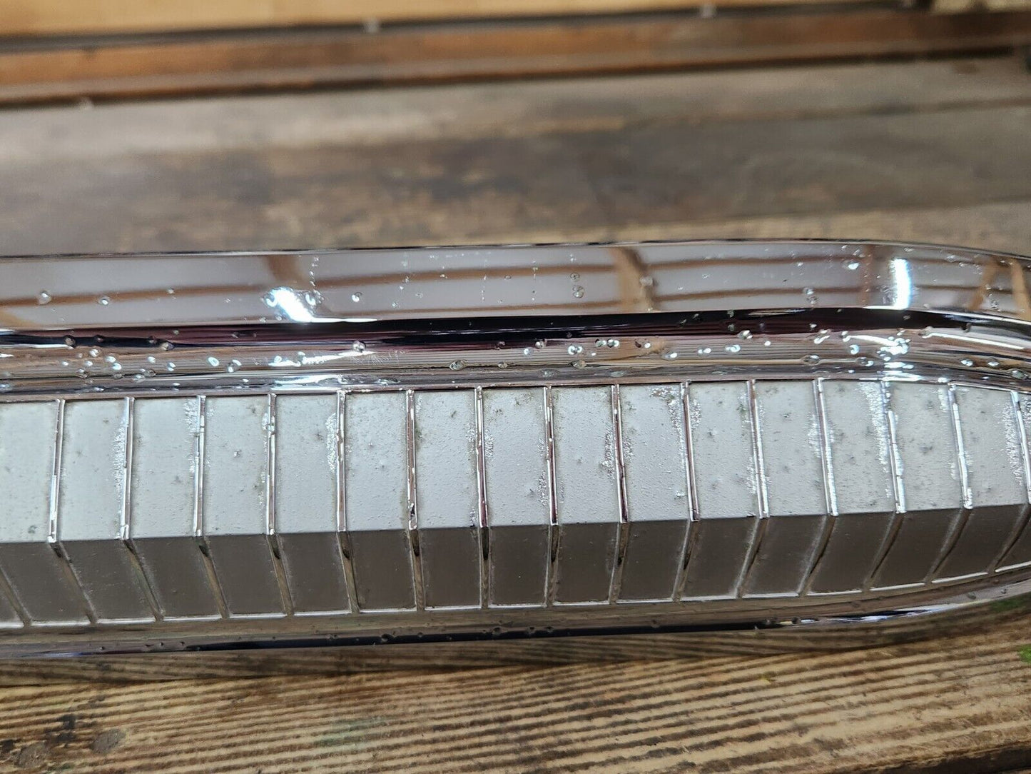 1960 PONTIAC BACK UP LAMP Delete Cover Bonneville Ventura ALL EXCEPT WAGON