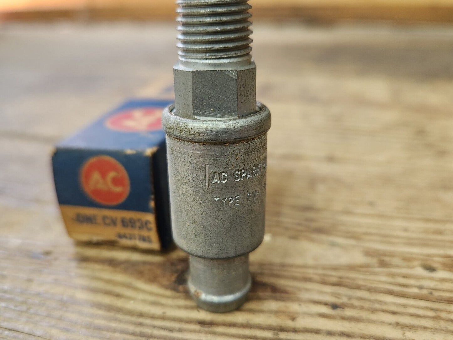 NOS OEM 1961 1962 Corvette PCV Valve CV693C Factory AC Delco