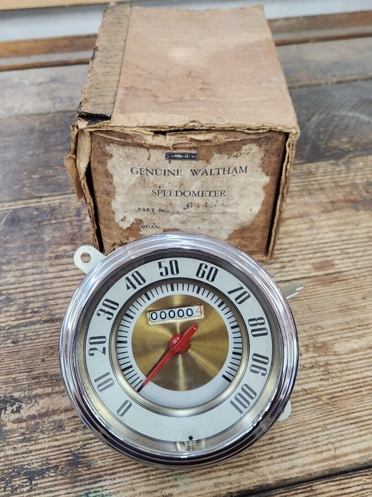 NOS 1942 Ford Woodie Wagon Speedometer Clock Ford Vintage Dashboard Speedo