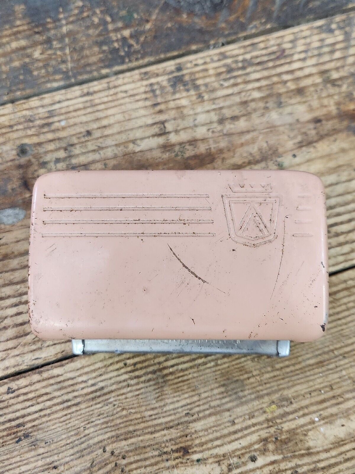 1955 1956 Ford Customline 4 door interior front seat back rest ash tray insert