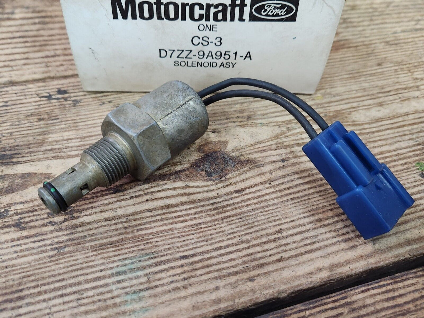 NOS OEM CS-3 Carburetor Starting Control Solenoid 1977 Ford Mustang D7ZZ-9A951-A