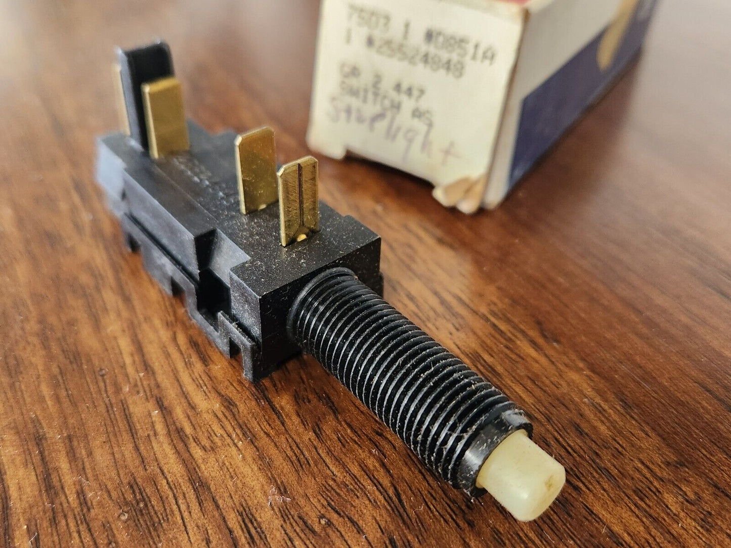 NOS OEM 25524848 Stop Lamp Switch 1984-1989 Chevy Corvette Delco