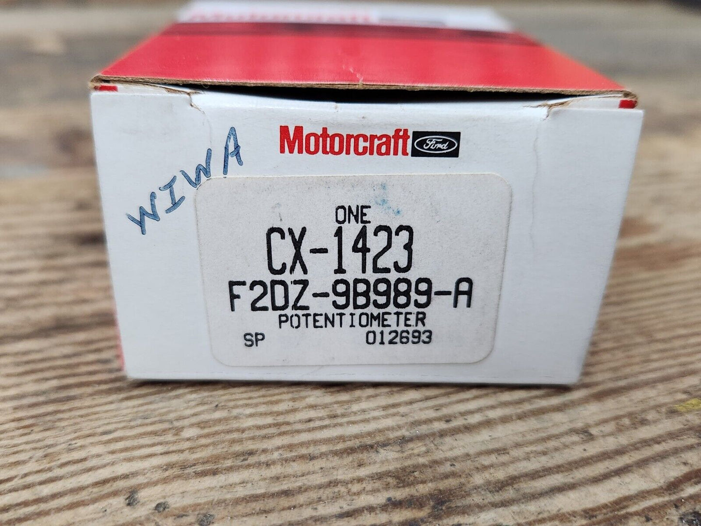 NOS OEM FORD MOTORCRAFT CX-1423 THROTTLE POSITION SENSOR F2DZ-9B989-A