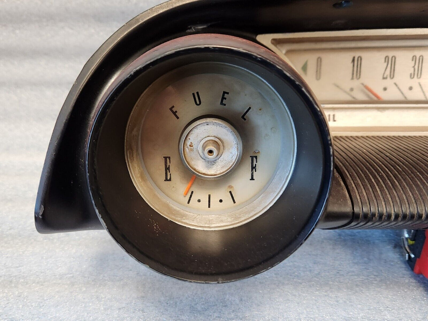 1963 1964 Ford Galaxie 500 speedometer and instrument cluster Dash Gauges Black