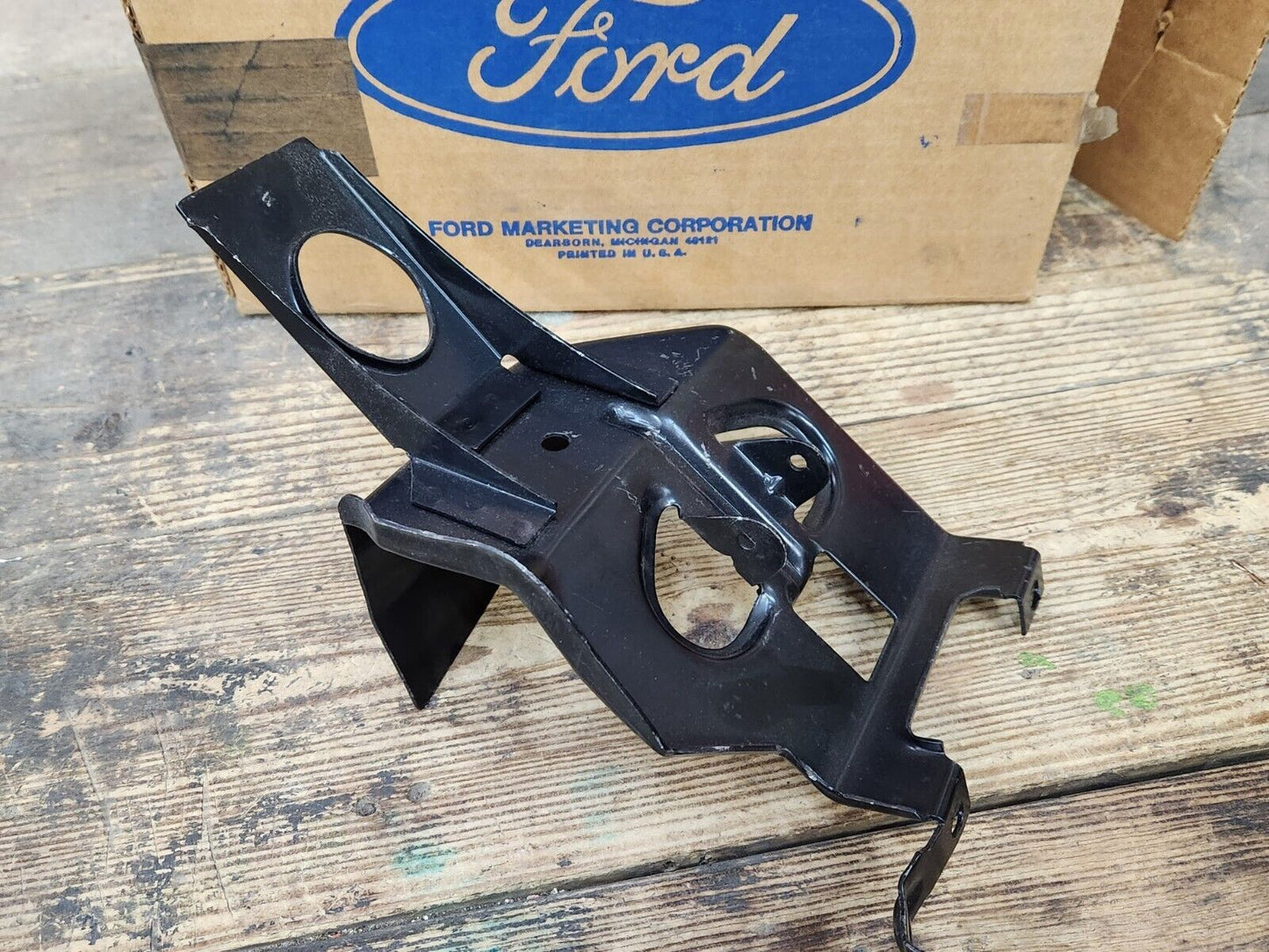 NOS OEM 1973 Ford Mercury Capri Hood Latch Lock Bracket D3RY-1693O-A