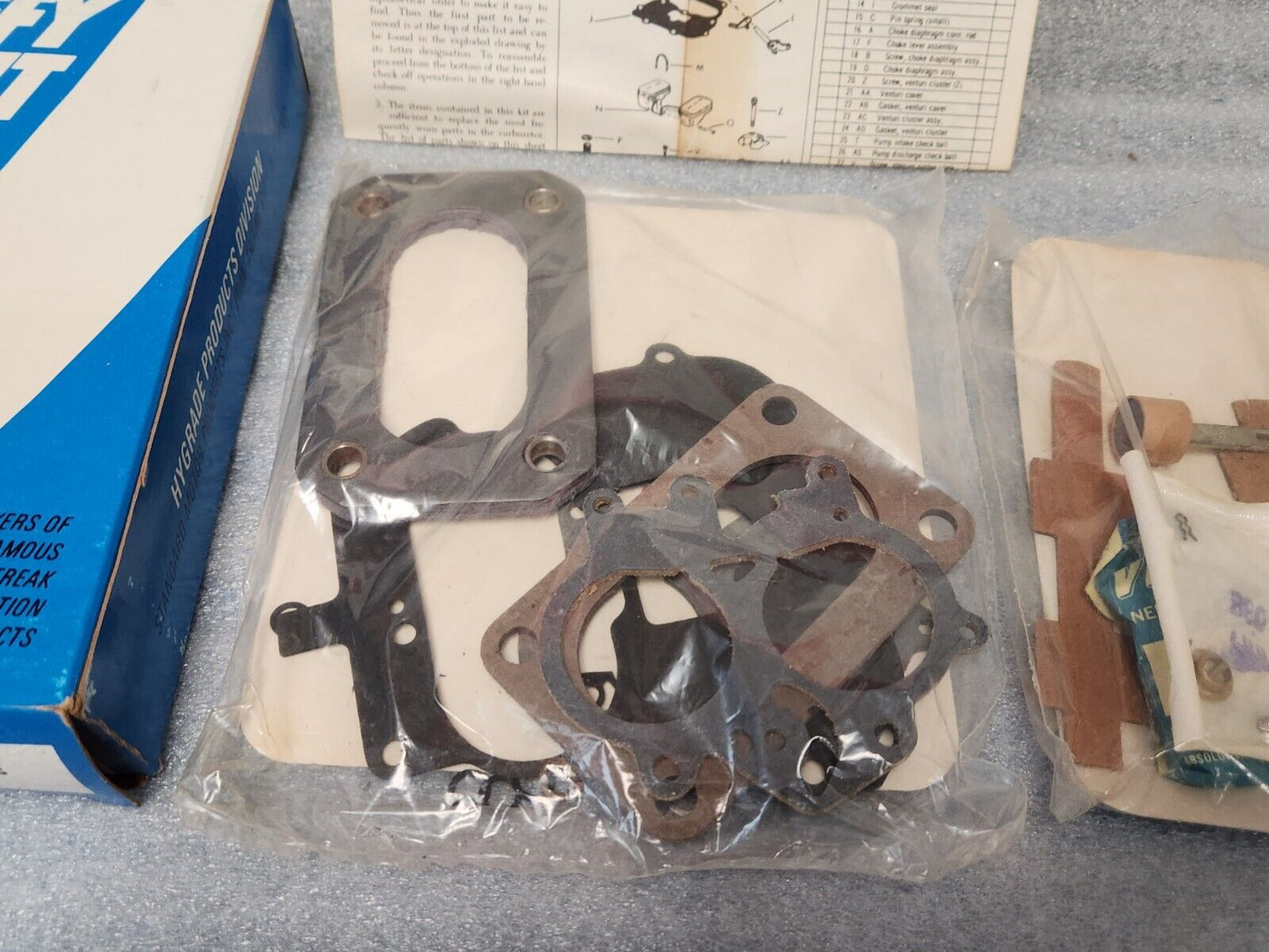 NEW CARTER BBD 2 BARREL CARBURETOR KIT 1968-1971 CHRYSLER DODGE PLYMOUTH 383 ENG