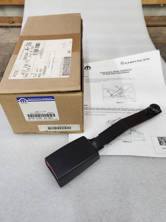 NEW OEM 07 - 10 JEEP COMPASS Seat Belt Front Bucket Seat Pass Right Buckle