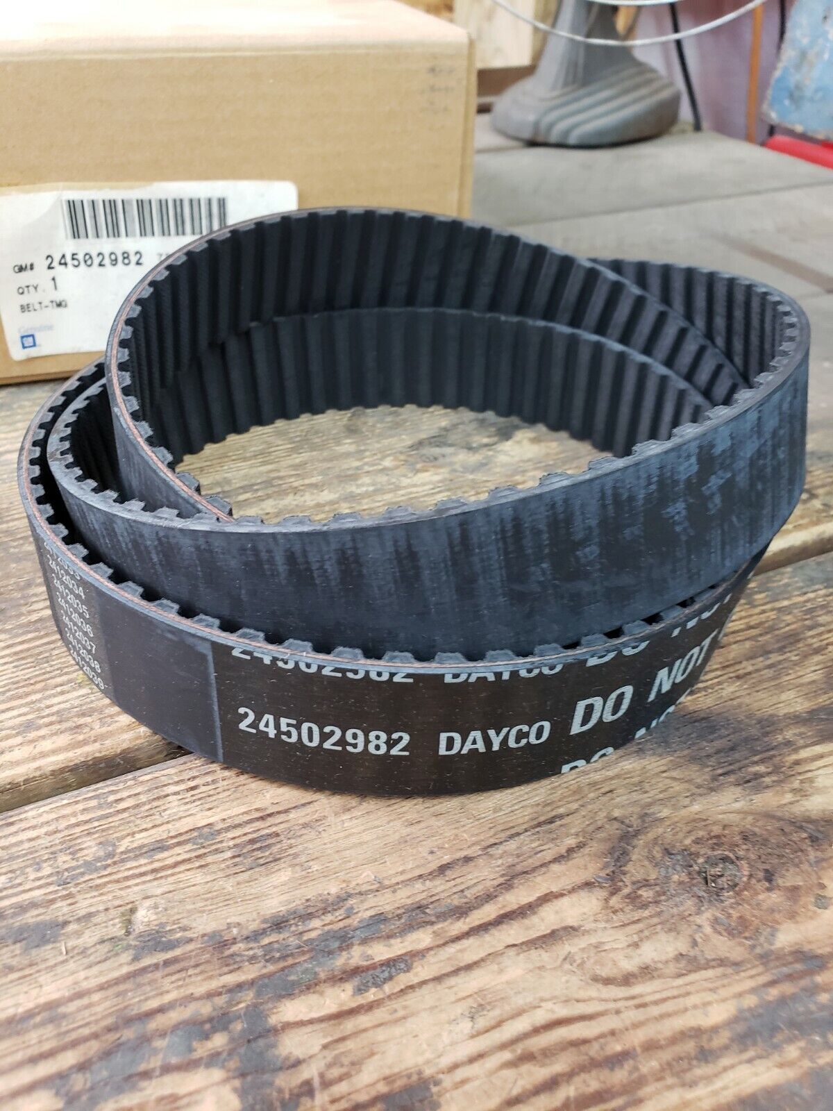 NEW NOS 1991 - 1995 CHEVROLET PONTIAC OLDSMOBILE TIMING BELT GM 24502982