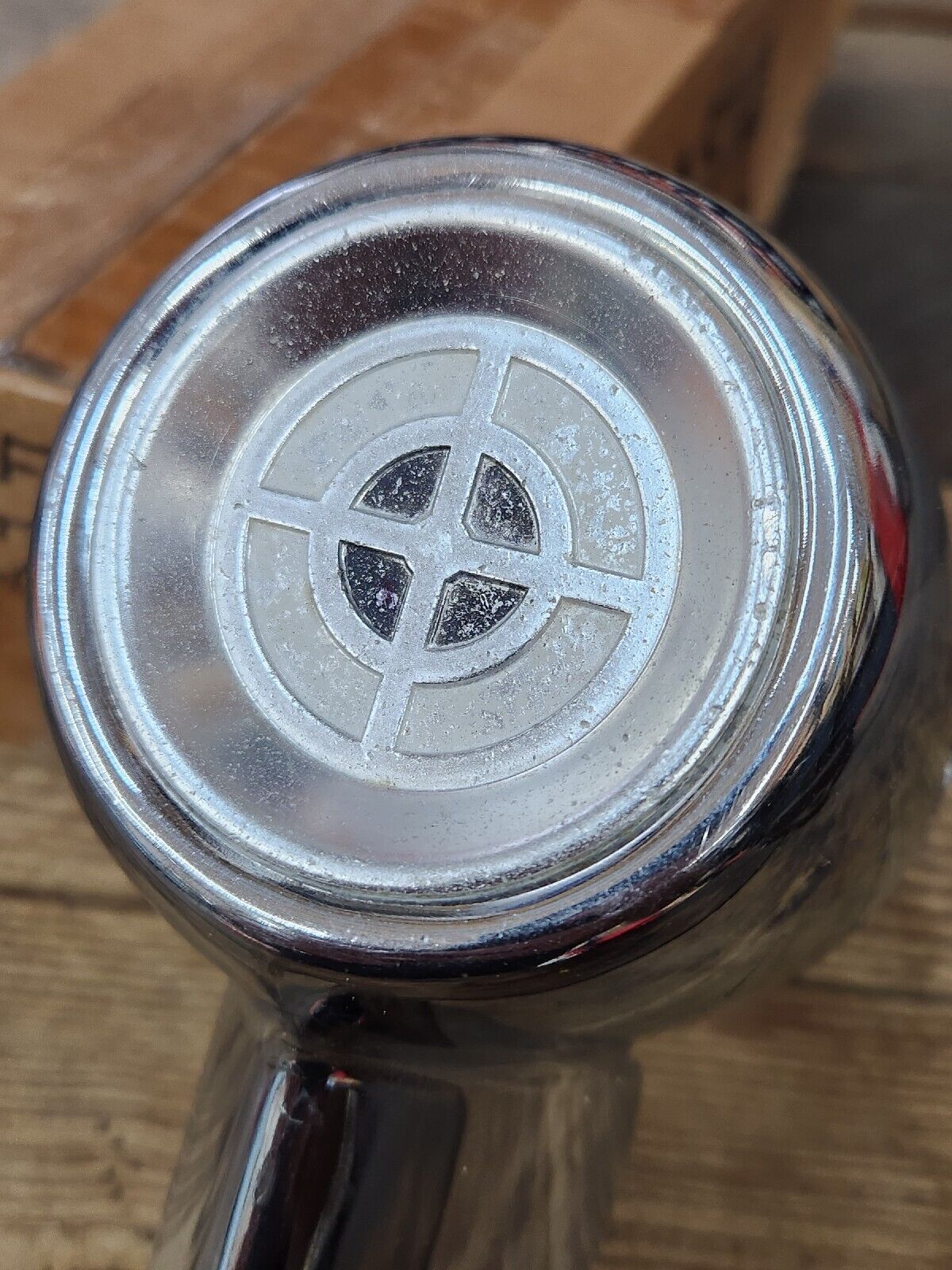 1958 FORD FAIRLANE 500 SKYLINER FRONT GRILLE BAR CENTER GUARD ORNAMENT