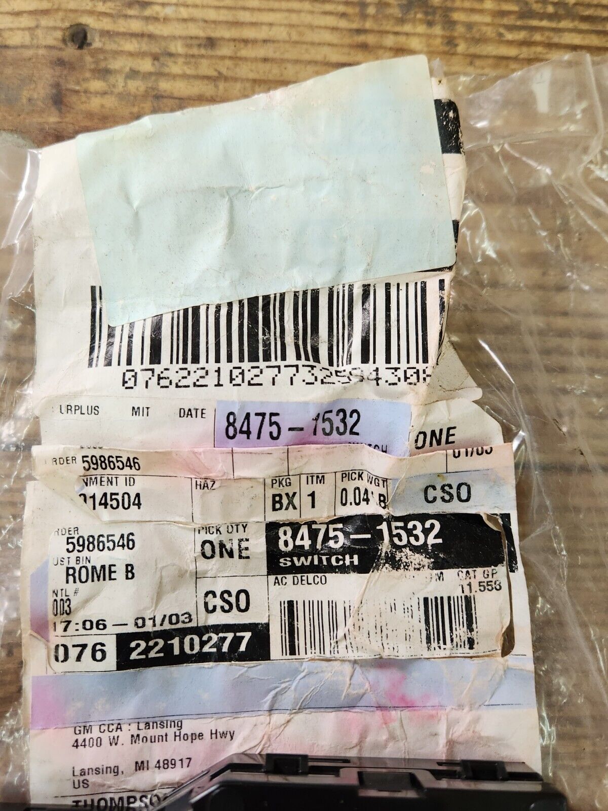 NEW OEM 2020-2023 CADILLAC CT4 CT5 DRIVER SEAT POWER ADJUSTMENT CONTROL SWITCH