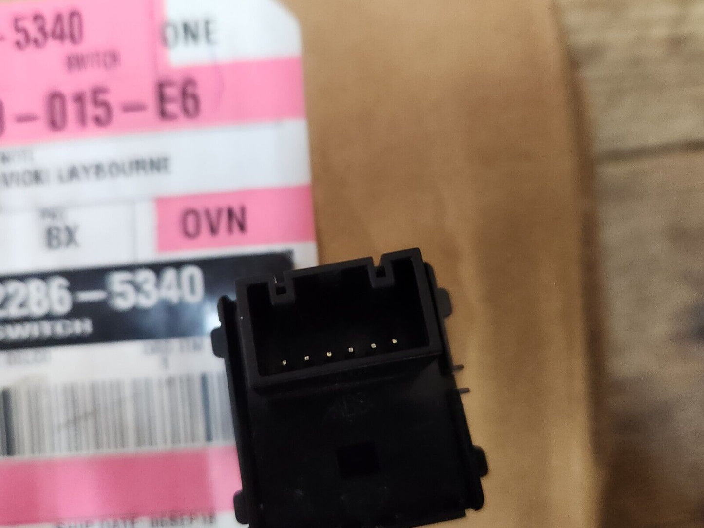 NEW OEM 2014-2020 CHEVY IMPALA INTERIOR LIGHT DIMMER CONTROL SWITCH 22865340