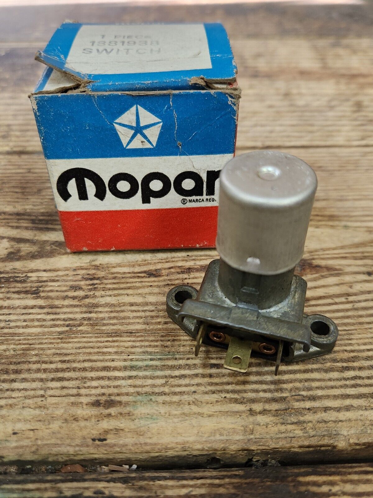 NOS MOPAR 1959-1976 HEADLIGHT FLOOR FOOT DIMMER SWITCH PLYMOUTH DODGE CHRYSLER