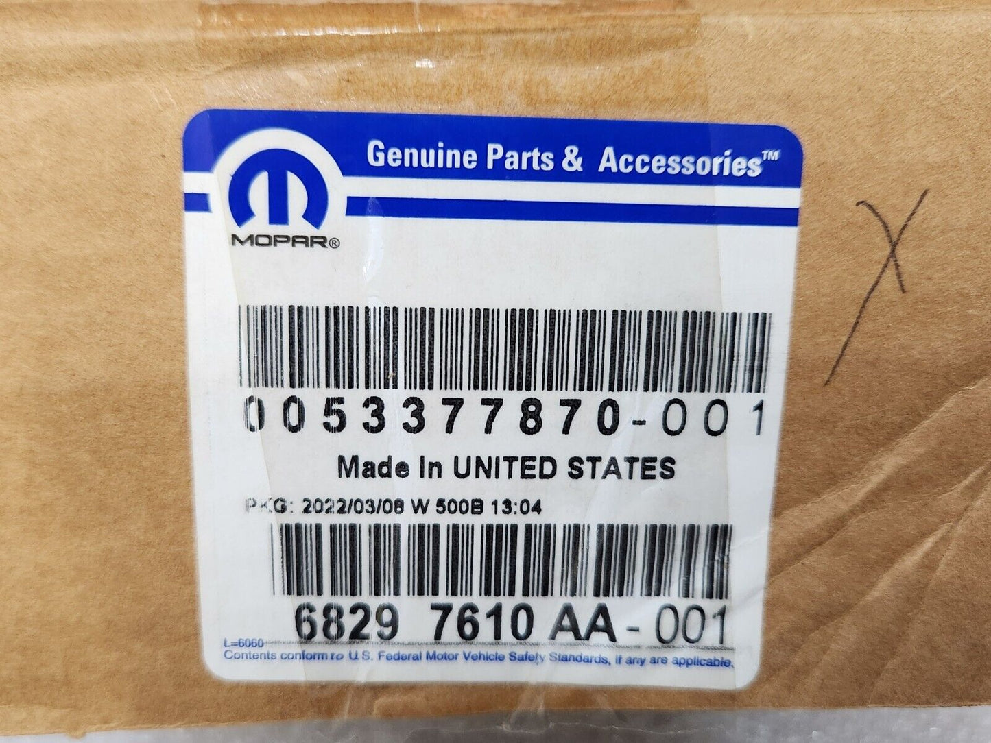 18-24 WRANGLER JL GLADIATOR Interior OR REAR VIEW MIRROR OE NEW MOPAR 68297610AA