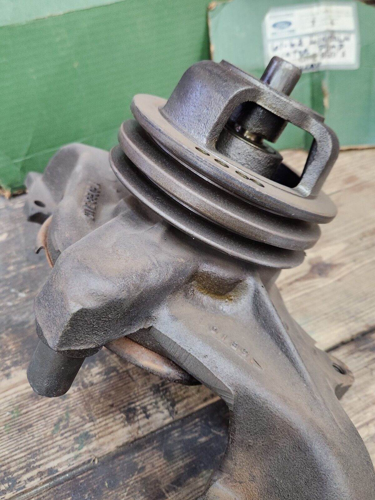 1961-62 Lincoln Continental 430 7.0 Rebuilt water pump C1VE-8505-A 5-1/2" pulley