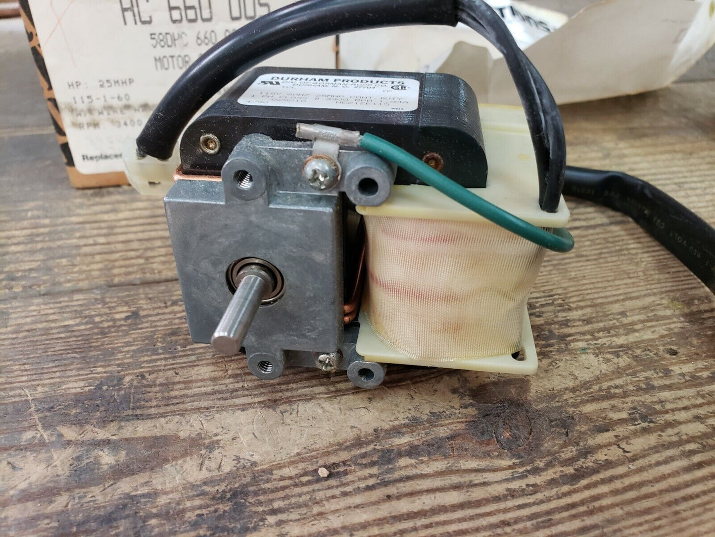 NEW OEM Carrier Replacement Components Division  HC 660 005  Motor FREE SHIPPING