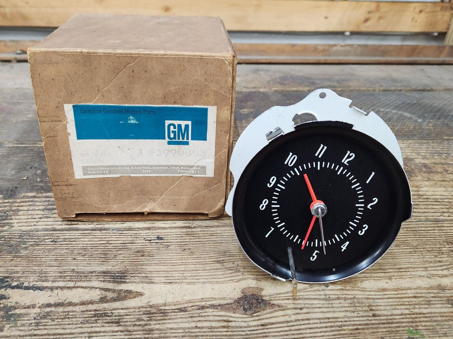 NOS 1971 1972 Chevelle Clock SS Dash Monte Carlo El Camino Super Sport 3990803