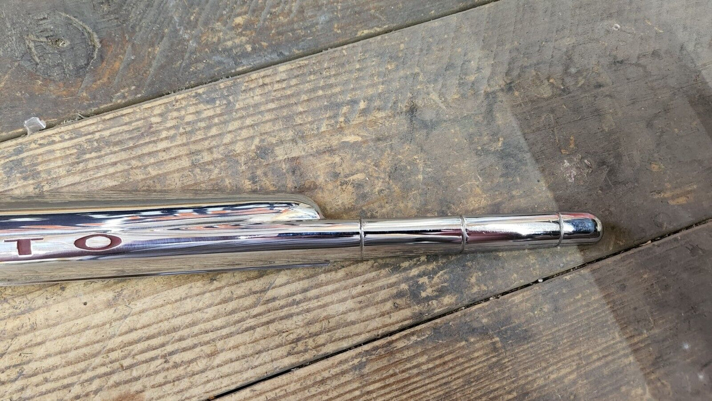 1947 CHRYSLER DESOTO DASH UPPER DESOTO DASH TRIM - MOUNTS OVER SPEAKER COVER