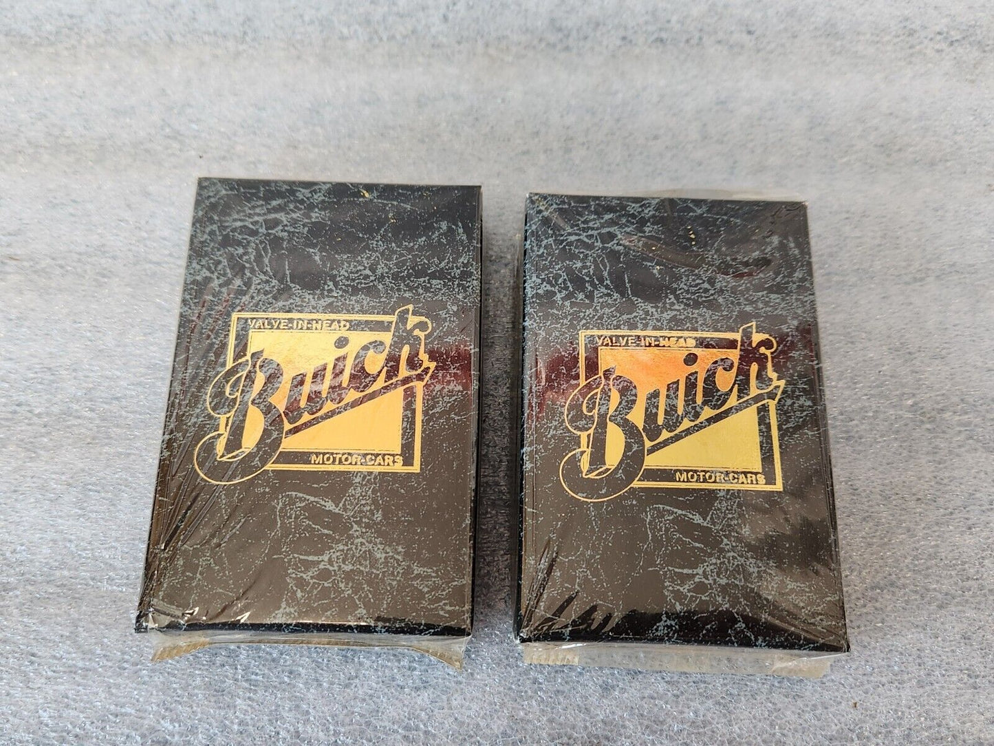 NEW VTG Sealed Double Deck 1913 BUICK Motor Cars Logo playing cards Pair Sealed